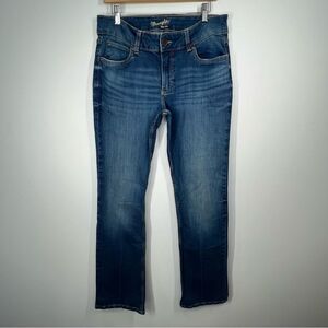 Wrangler Retro Mae Mid Rise Boot Cut Western Jeans 11x36